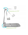 TECHLY Adjustable and Foldable Smartphone Tablet Holder for Desk - nr 16