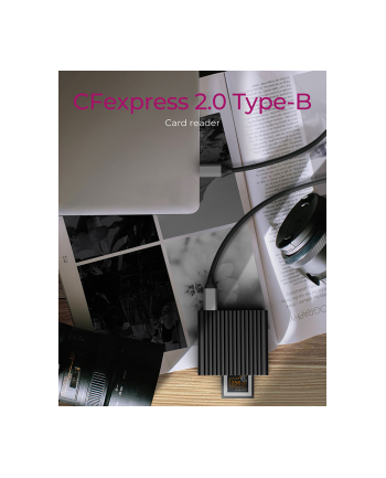 icy box ICYBOX IB-CR404-C31 External multi card reader USB 3.0 Type-C CF Express