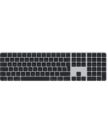 APPLE Magic Keyboard with Touch ID and Numeric Keypad for Mac models with silicon Black Keys British English