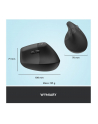 LOGITECH LIFT Right Vertical Ergonomic Mouse - GRAPHITE / BLACK - EMEA - nr 15