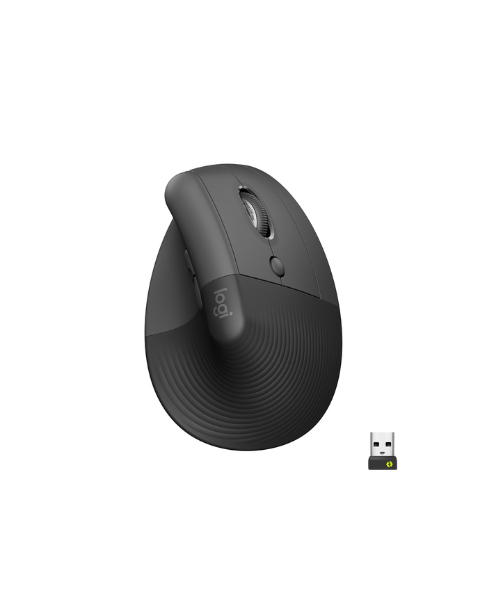 LOGITECH LIFT Right Vertical Ergonomic Mouse - GRAPHITE / BLACK - EMEA główny