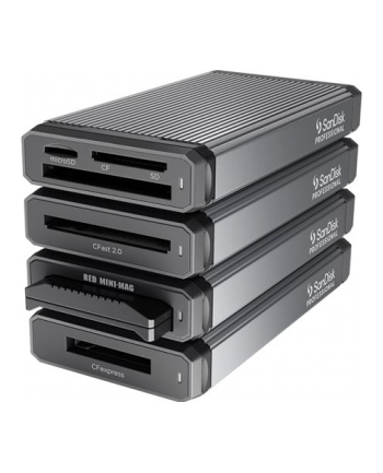 SANDISK Professional PRO-READ-ER Multi-Slot USB 3.2 Gen 2 High-Performance Card Reader