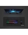 MANHATTAN XXL Gaming Mousepad Water-resistant 800x350mm 32x14 in. Surface Stitched Edges Black - nr 13
