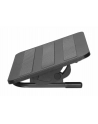 MANHATTAN Ergonomic Adjustable Footrest Under-Desk Comfort and Productivity Enhancer 300 x 380mm 12 x 15in. Rubberized Surface Black - nr 15