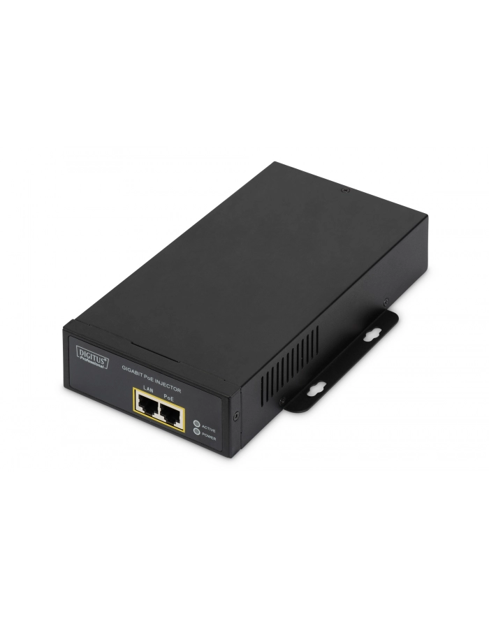 DIGITUS Gigabit PoE ++ injector 802.3bt power supply 4/5 + 7/8 - and 3/6 + 1/2 - 10/100 / 1000Mbps max.55V / 95W główny