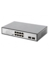 DIGITUS 8 Port Gigabit Switch 8xRJ45 6xPoE + 2G SFP 180W Support 802.3 af/at/bt standard - nr 19