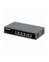 INTELLINET PoE-Powered 5-Port Gigabit Switch with PoE Passthrough One PoE++/4PPoE PD PoE Port with 95W Four PSE PoE ports up to 65W - nr 22
