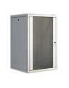 DIGITUS 19inch wall cabinet 20H SoHoline RAL7035 grey without tray H998xB600xT560mm - nr 15