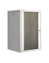 DIGITUS 19inch wall cabinet 20H SoHoline RAL7035 grey without tray H998xB600xT560mm - nr 30