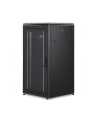 DIGITUS Network cabinet 19Inch 22U H21164mmxB600mmxT600mm Kolor: CZARNY RAL 9005 with glass door incl. 28xSreew-Set up to 600KG IP40 - nr 19