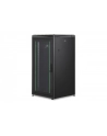 DIGITUS Network cabinet 19Inch 22U H21164mmxB600mmxT600mm Kolor: CZARNY RAL 9005 with glass door incl. 28xSreew-Set up to 600KG IP40 - nr 8