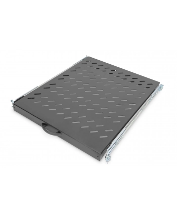 DIGITUS Fixed shelf 19inch network Cabinet up to 25KG vented Kolor: CZARNY extendable nr 1