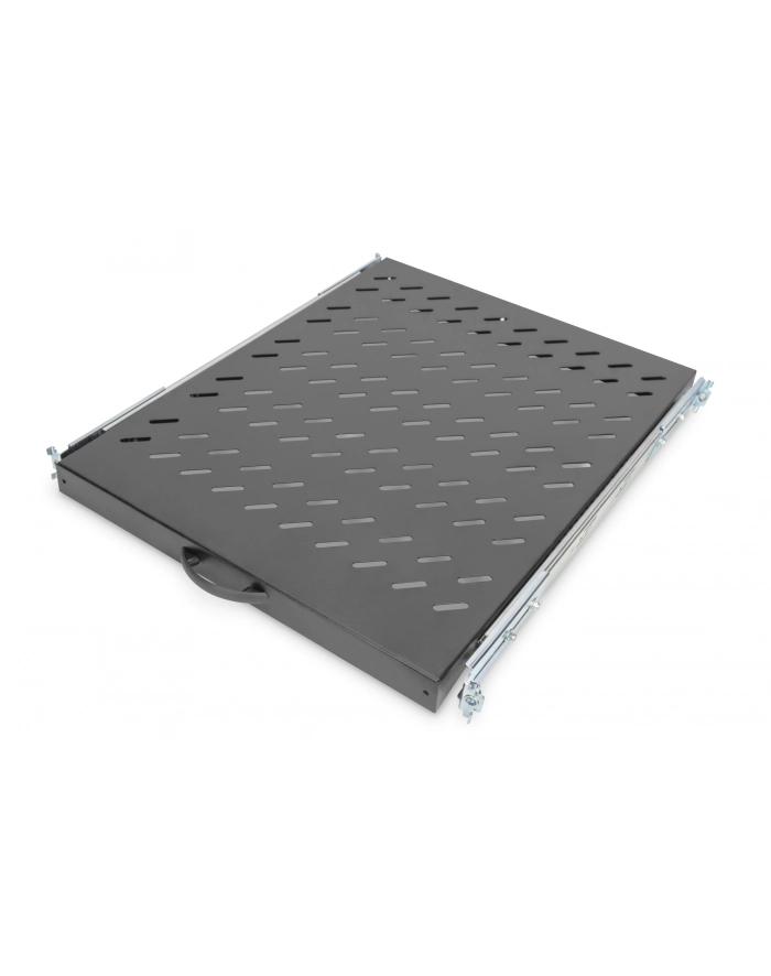 DIGITUS Fixed shelf 19inch network Cabinet up to 25KG vented Kolor: CZARNY extendable główny