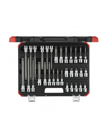 GEDORE Red screwdriver socket set, 1/2 (Kolor: CZARNY/red, 32 pieces, TORX, in case) 3301577 nr 1