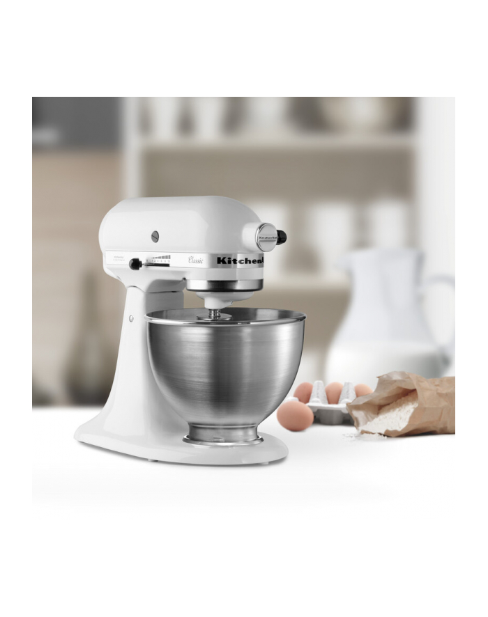 KitchenAid Classic 5K45SSEWH, stand mixer (Kolor: BIAŁY/silver) główny