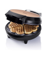 Bestron heart waffle maker AWM700CO, waffle maker (copper/Kolor: CZARNY) - nr 1