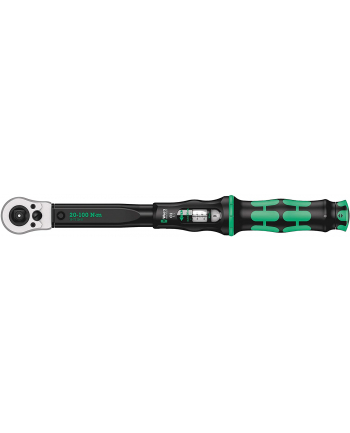 Wera torque wrench Click-Torque C 2 Push R/L (Kolor: CZARNY/green, output 1/2) 05075625001