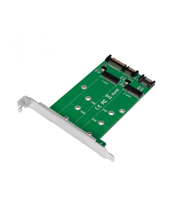 LOGILINK PC0086 2x SATA to 2x M.2 SATA SSD Adapter