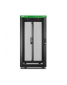APC Easy Rack 600mm/24U/1200mm with Roof Side panel castors feet and 4 Brackets no Bottom Kolor: CZARNY - nr 5