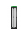 APC Easy Rack 48Ux600x1000 with Roof castors feet and 4Brackets No Side panels Bottom Kolor: CZARNY - nr 13