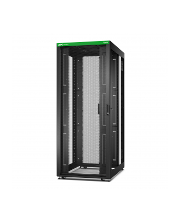 APC Easy Rack 42Ux800x1200 with Roof castors feet and 4Brackets No Side panels Bottom Kolor: CZARNY nr 1