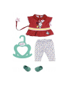 ZAPF Creation BABY born Little Sport Outfit red - 831885 - nr 2