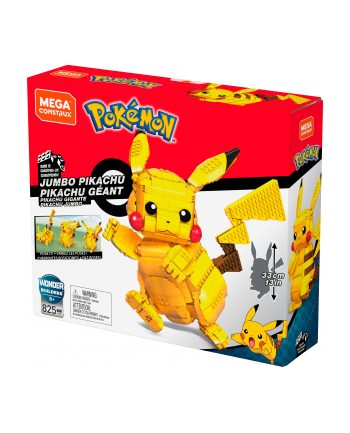 MegaBloks Construx Pokémon Jumbo Pikachu - FVK81