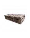 APC Easy Rack 600mm/42U/1000mm with Roof/Side panel/castors/feet and 4 Brackets No Bottom Kolor: CZARNY - nr 26