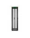 APC Easy Rack 48Ux600x1000 with Roof castors feet and 4Brackets No Side panels Bottom Kolor: CZARNY - nr 10