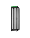 APC Easy Rack 48Ux600x1000 with Roof castors feet and 4Brackets No Side panels Bottom Kolor: CZARNY - nr 13