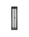 APC Easy Rack 48Ux600x1000 with Roof castors feet and 4Brackets No Side panels Bottom Kolor: CZARNY - nr 2