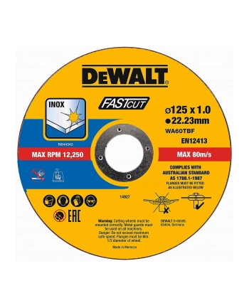 DeWALT cutting discs DT20540-QZ (100x) - DT20540 nr 1