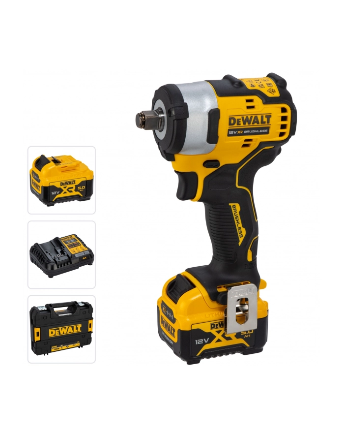 DeWALT cordless impact wrench DCF901P2, 12 volts główny