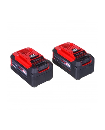 Einhell 2x 18V 5.2Ah PXC twin pack, battery (Kolor: CZARNY/red, 2 pieces) nr 1