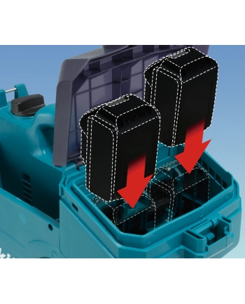 Makita cordless high-pressure cleaner DHW080ZK, 36Volt (2x18V) (blue/Kolor: CZARNY, without battery and charger) nr 1