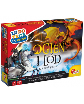 lisciani giochi Ludoteca Ogień i lód gra strategiczna 88898 LISCIANI