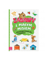 aksjomat Książka Zabawy z małym misiem. Aktywizująca książeczka z naklejkami od 3 lat - nr 1