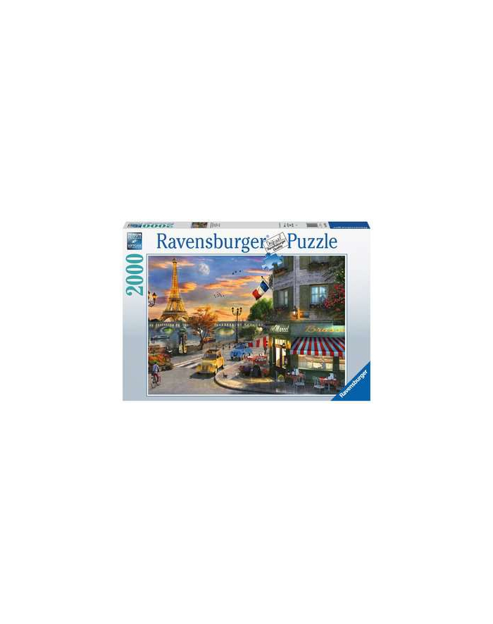 ravensburger Puzzle 2000el Zachód słońca w Paryżu 167166 główny