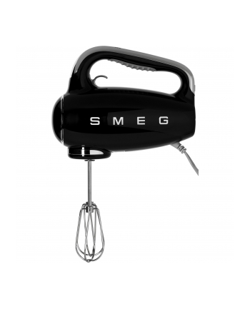 SMEG 50's Style HMF01BL(wersja europejska), hand mixer (Kolor: CZARNY/silver)