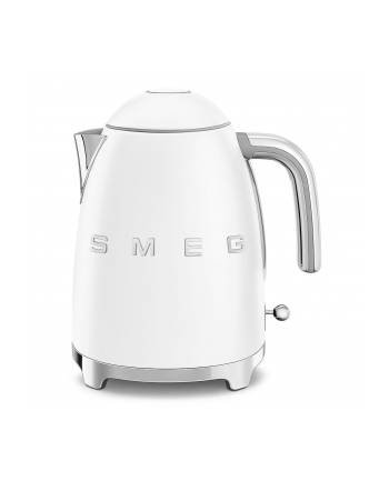 Smeg kettle KLF03WHM(wersja europejska) 1.7 L matt Kolor: BIAŁY - 2,400 watts