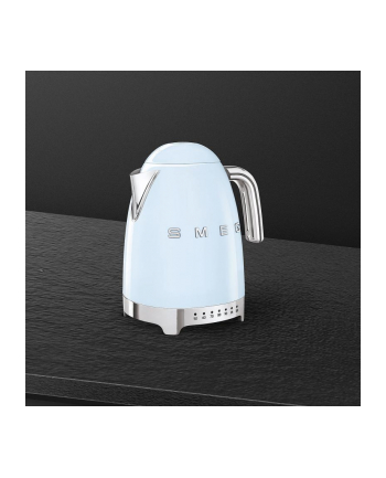 Smeg kettle KLF04PB(wersja europejska) 1.7 L pastel blue - 2,400 watts, temperature control