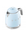 Smeg kettle KLF05PB(wersja europejska) 0.8 L pastel blue - 2,400 watts, mini - nr 20