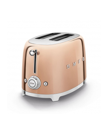 Smeg toaster TSF01RG(wersja europejska) 950W rose gold
