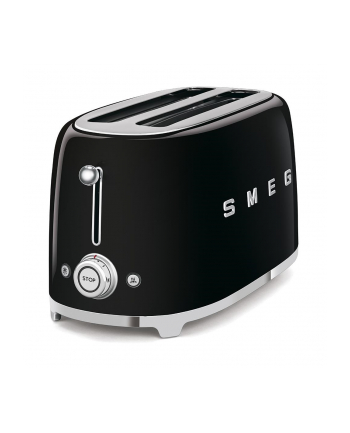 Smeg toaster TSF02BL(wersja europejska) 950W Kolor: CZARNY