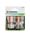 GARDENA Hose Connector Set 13mm (1/2), 15mm (5/8), (grey/orange) - nr 3