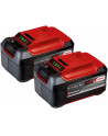Einhell 2x 18V 5.2Ah PXC twin pack, battery (Kolor: CZARNY/red, 2 pieces) - nr 1