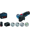 bosch powertools Bosch GWS 12V-76, 2x2AH, GAL12V-20 (B) - 06019F200C - nr 1