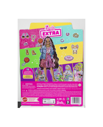 Barbie Extra Doll (Basketball Jersey) - HDJ46