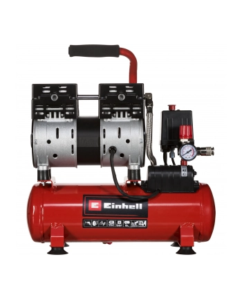 Einhell Compressor TE-AC 6 Silent (red/Kolor: CZARNY, 550 Watt) nr 1