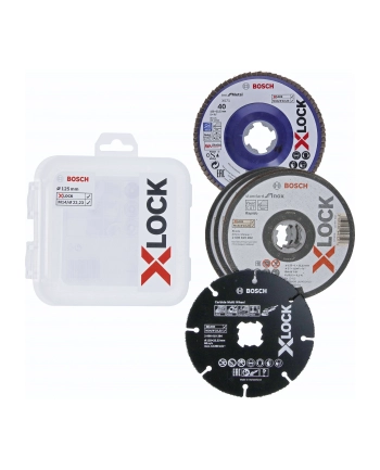 bosch powertools Bosch X-LOCK cutting + grinding set 125mm - 2608619374 nr 1